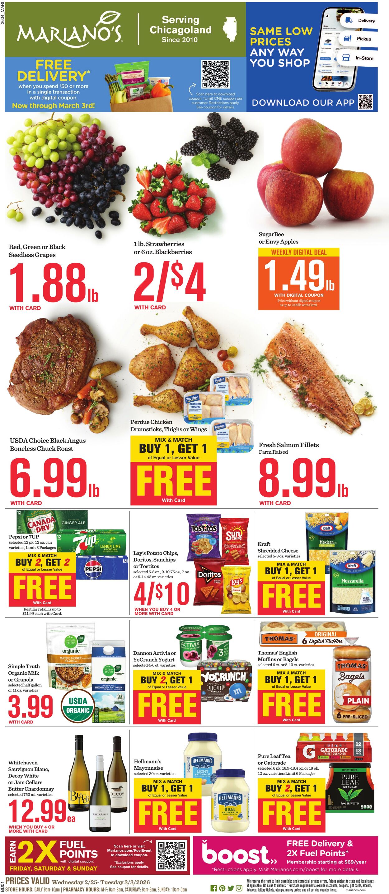 Weekly ad Mariano's 02/25/2026 - 03/03/2026