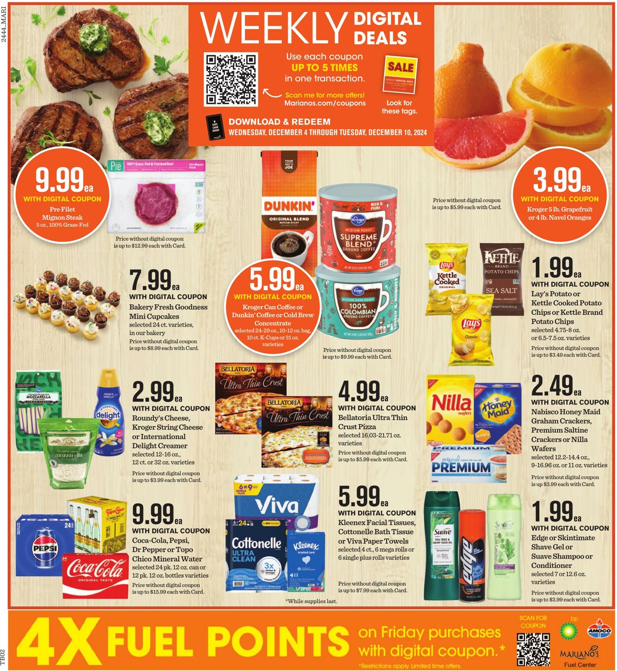 Weekly ad Mariano's 12/04/2024 - 12/10/2024