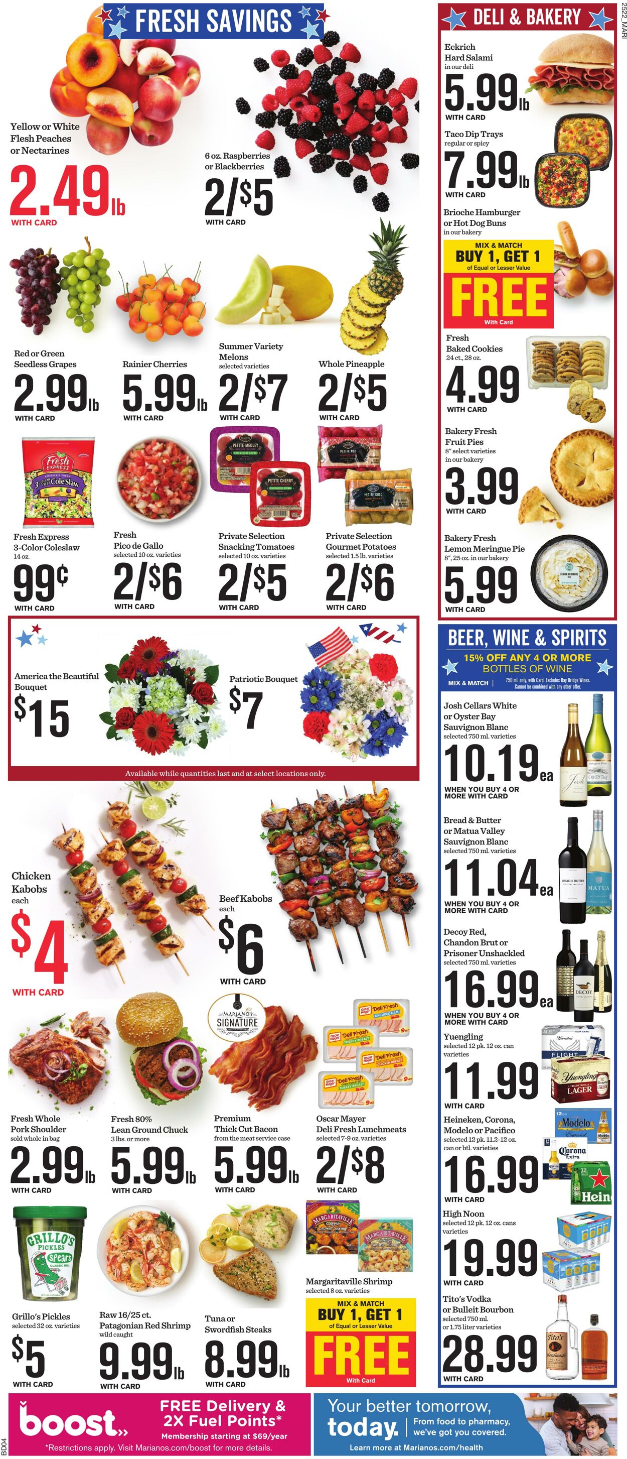 Weekly ad Mariano's 07/02/2025 - 07/08/2025