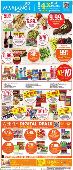 Weekly ad Mariano's 07/31/2024 - 08/06/2024