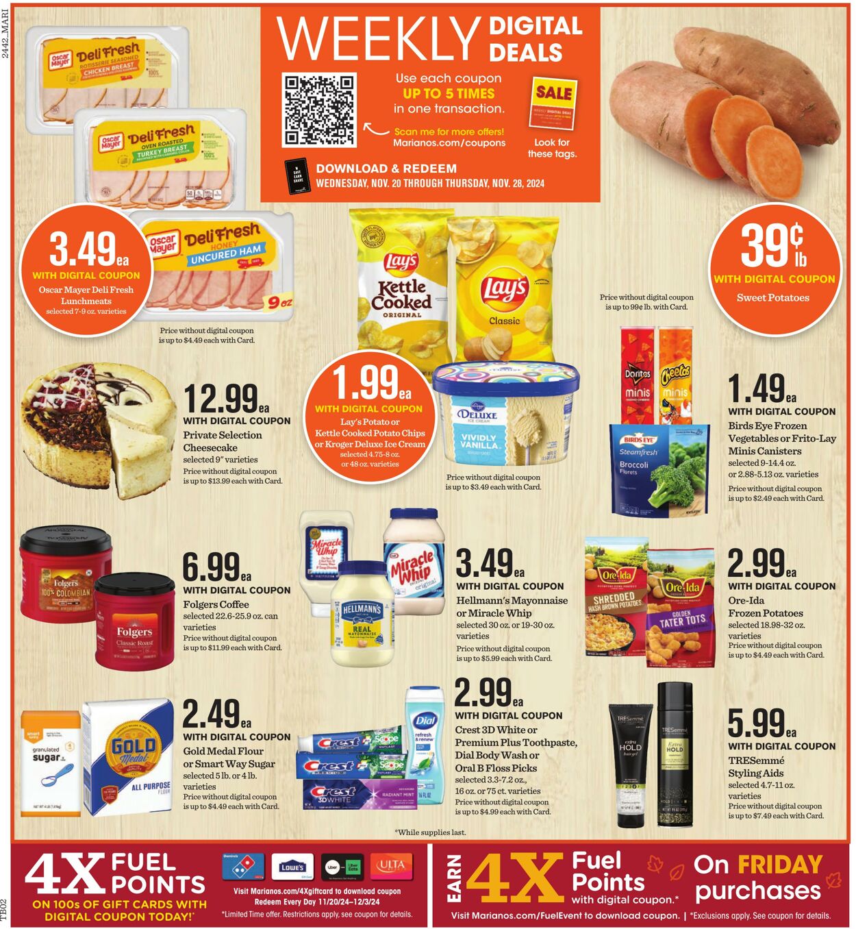 Weekly ad Mariano's 11/20/2024 - 11/28/2024