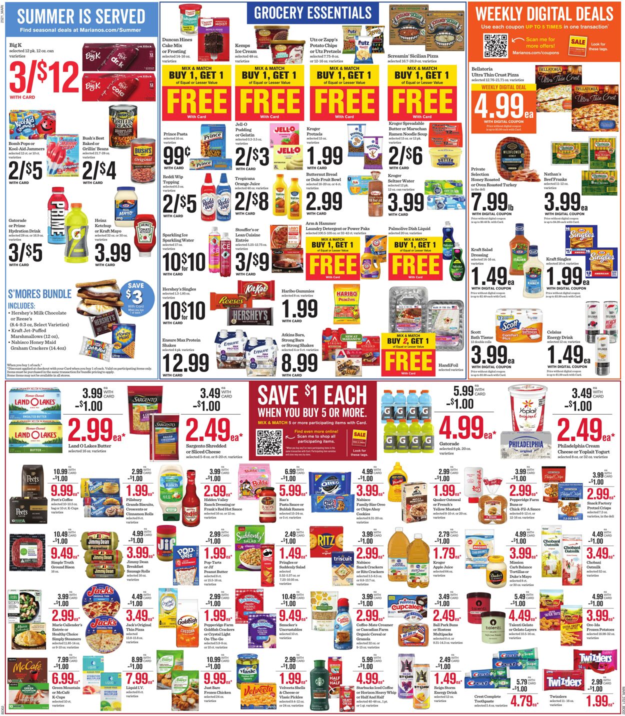 Weekly ad Mariano's 06/25/2025 - 07/01/2025