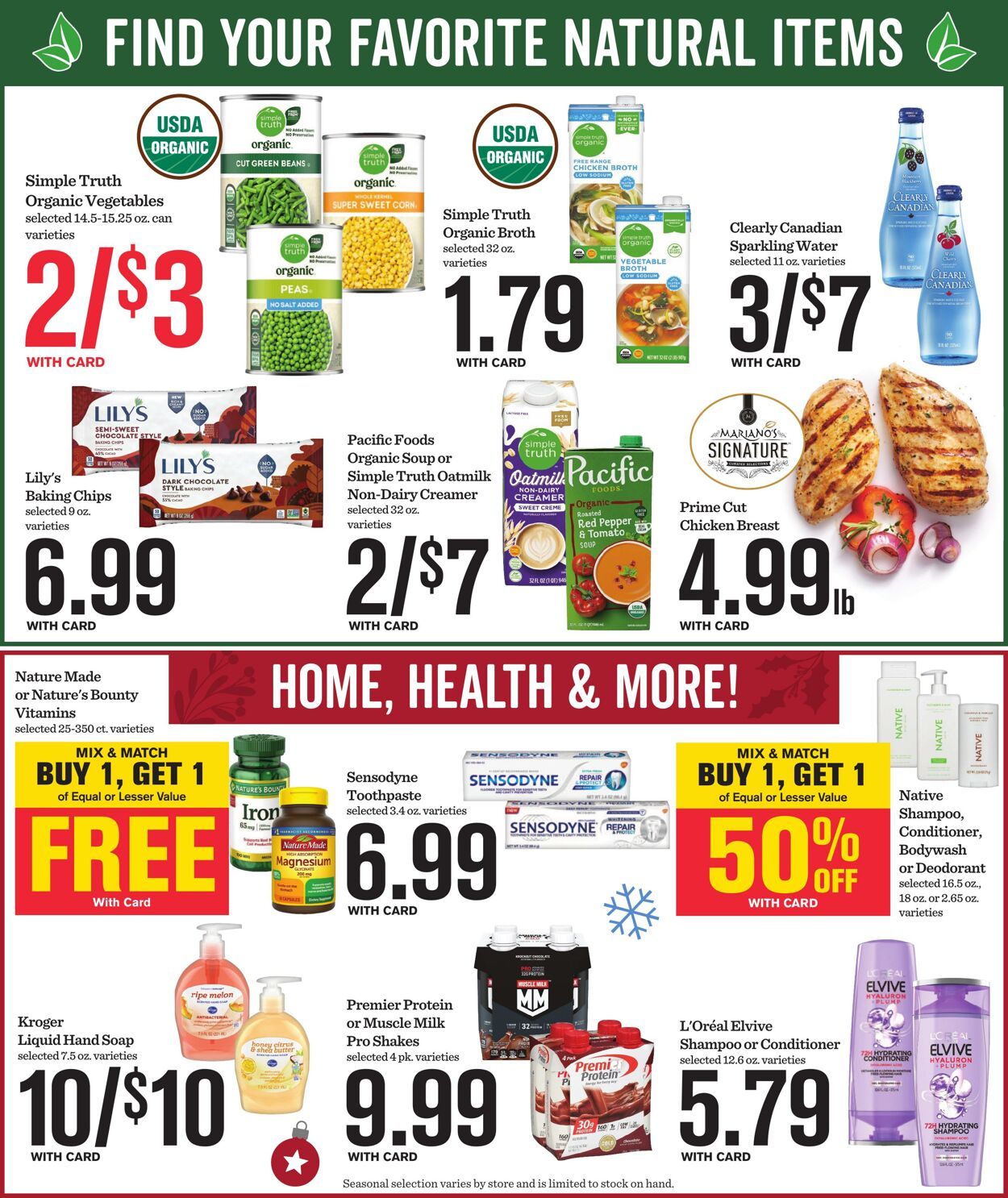 Weekly ad Mariano's 12/17/2025 - 12/25/2025