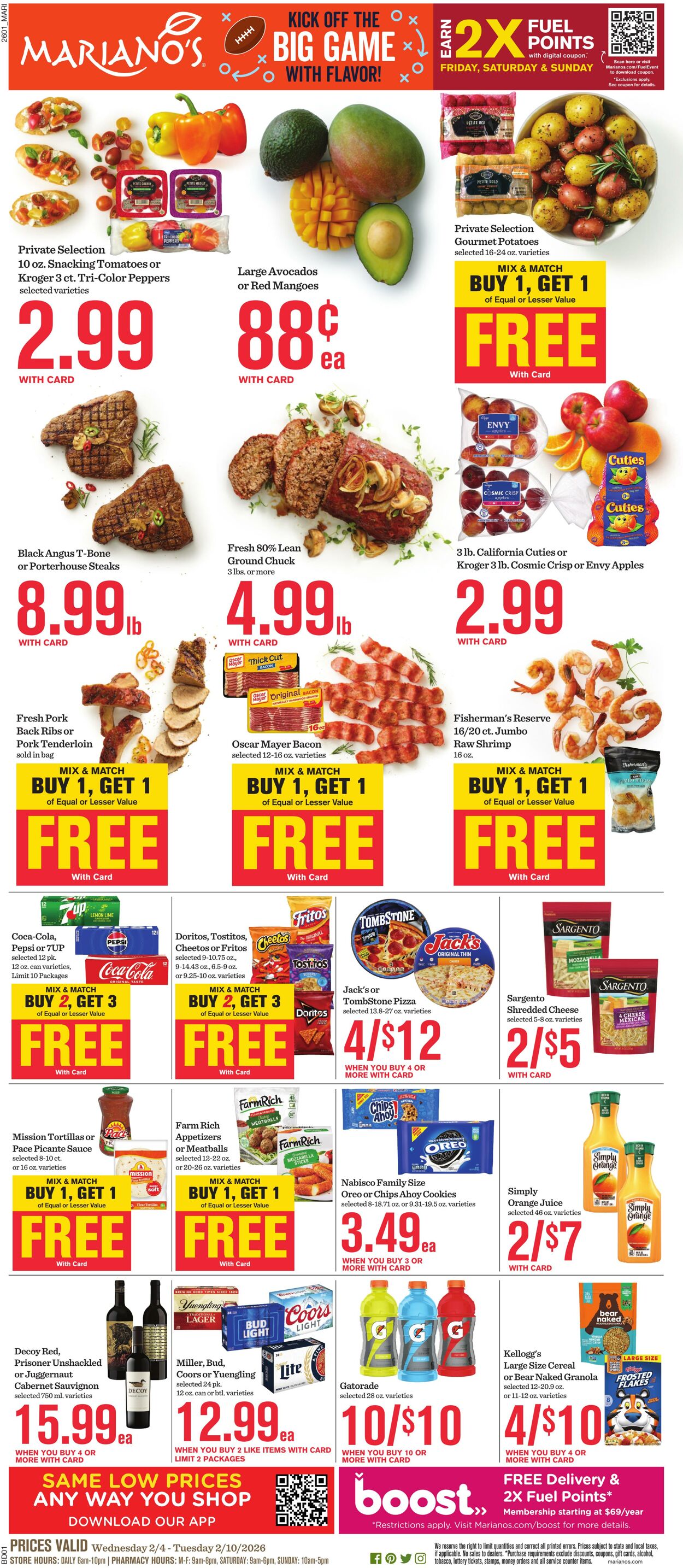 Weekly ad Mariano's 02/04/2026 - 02/10/2026