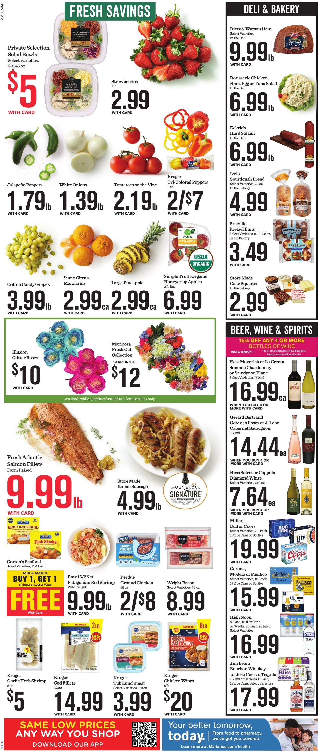 Weekly ad Mariano's 04/08/2026 - 04/14/2026