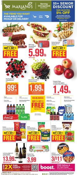 Weekly ad Mariano's 04/08/2026 - 04/14/2026