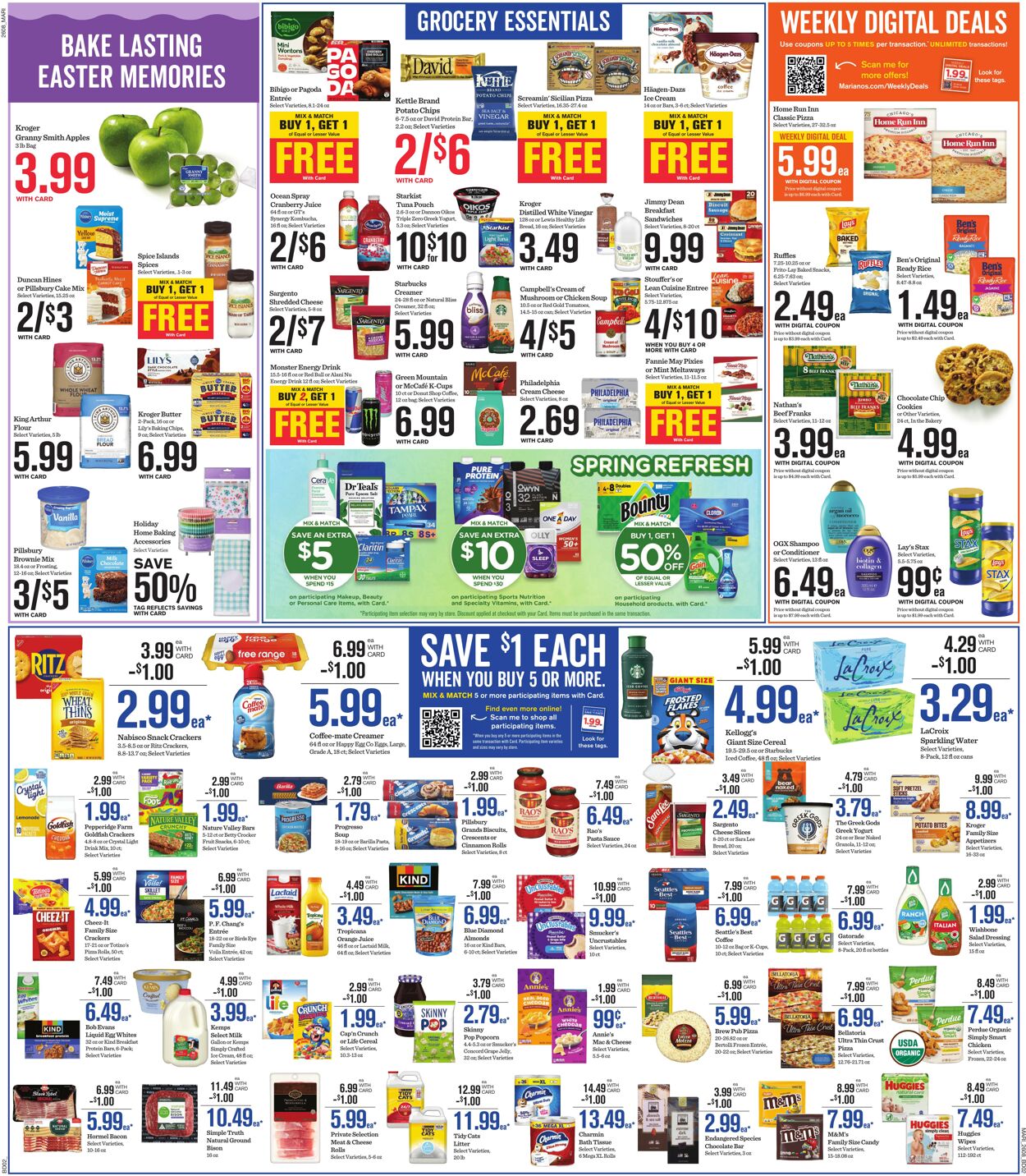 Weekly ad Mariano's 03/25/2026 - 03/31/2026