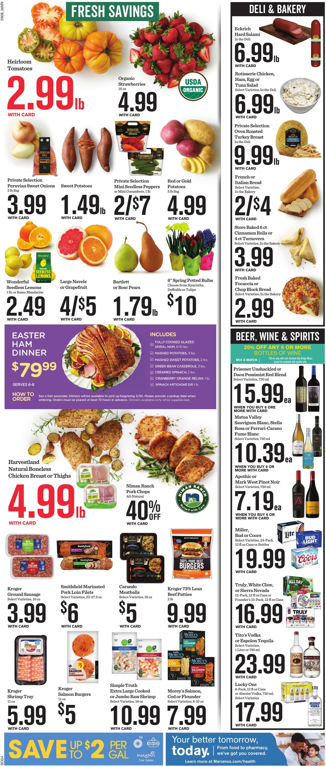 Weekly ad Mariano's 03/25/2026 - 03/31/2026