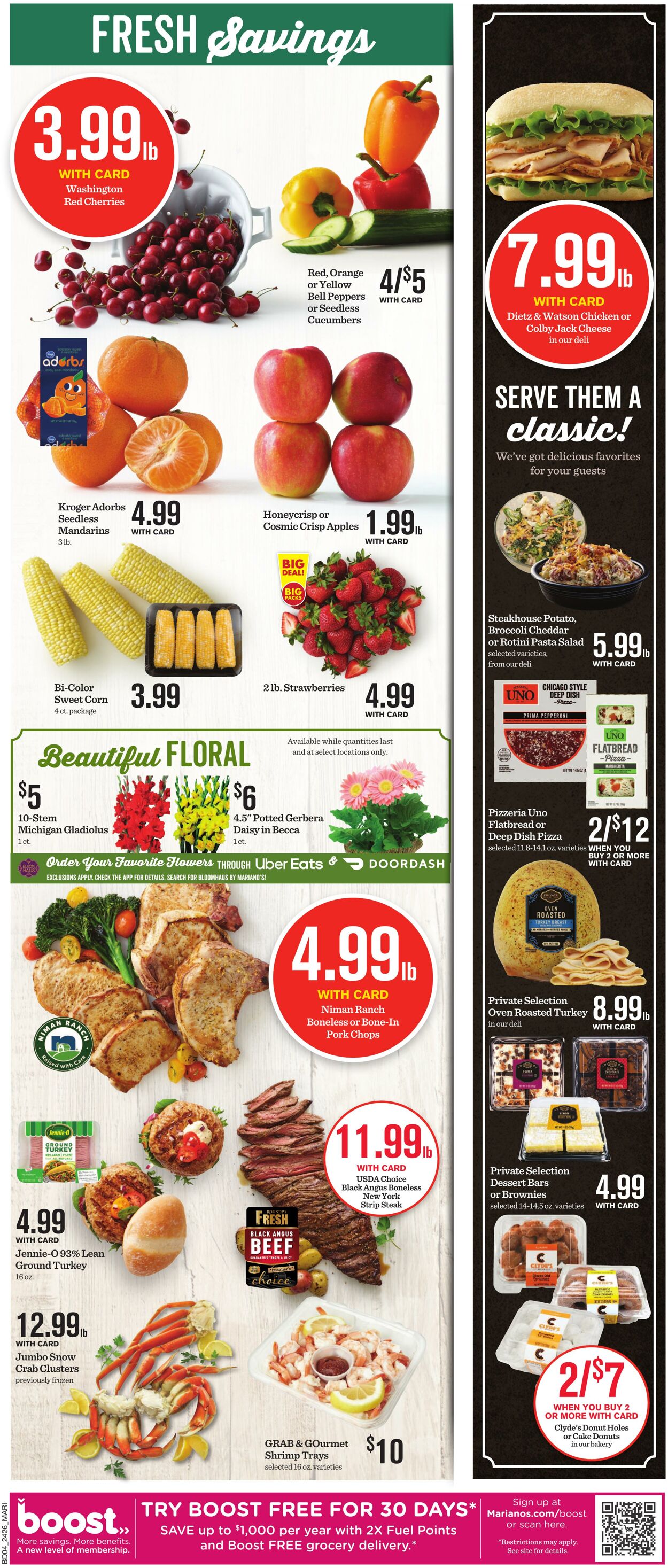 Weekly ad Mariano's 07/31/2024 - 08/06/2024