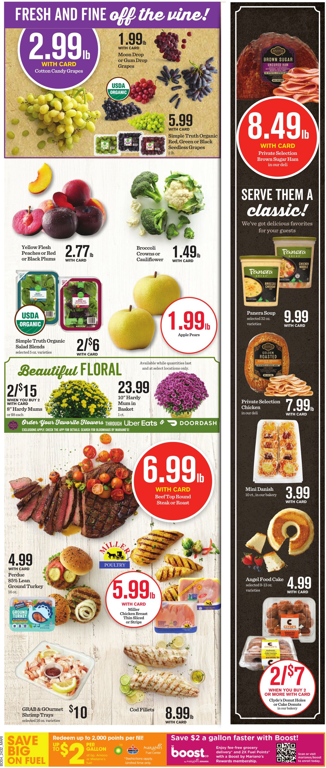 Weekly ad Mariano's 09/11/2024 - 09/17/2024