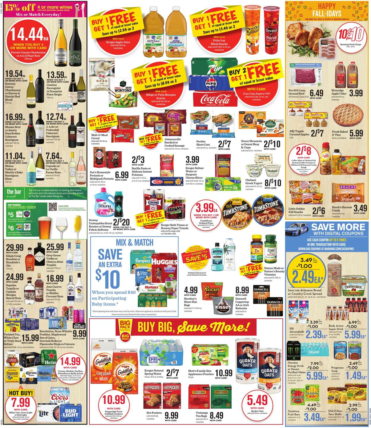 Weekly ad Mariano's 09/11/2024 - 09/17/2024