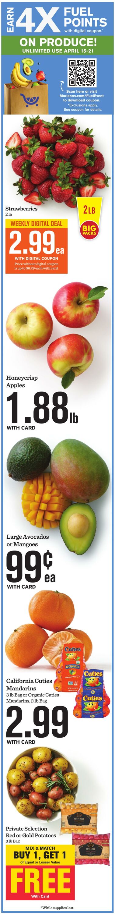 Weekly ad Mariano's 04/15/2026 - 04/21/2026