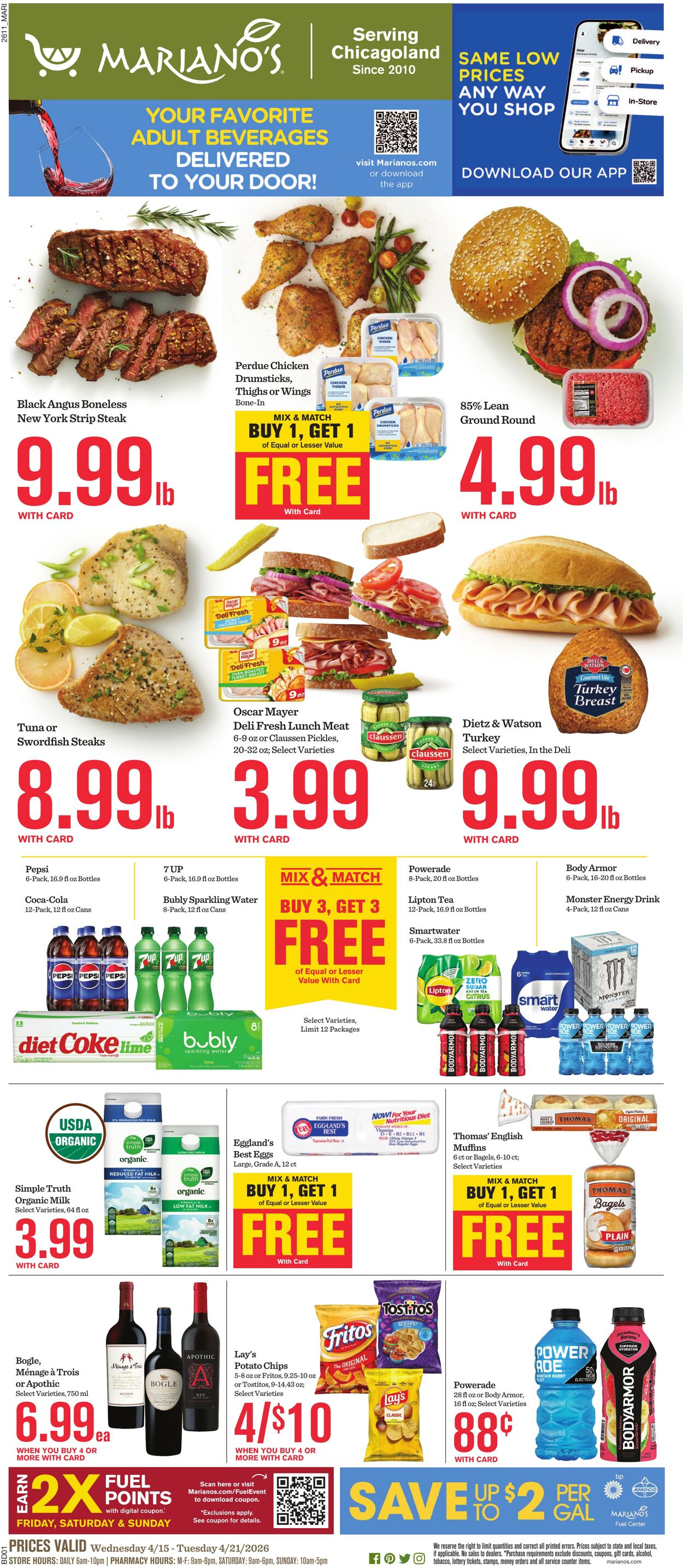 Weekly ad Mariano's 04/15/2026 - 04/21/2026
