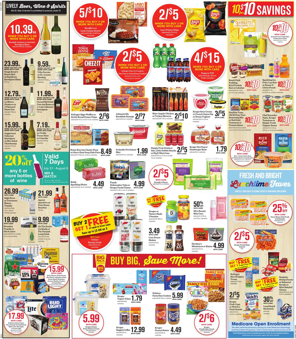 Weekly ad Mariano's 07/31/2024 - 08/06/2024