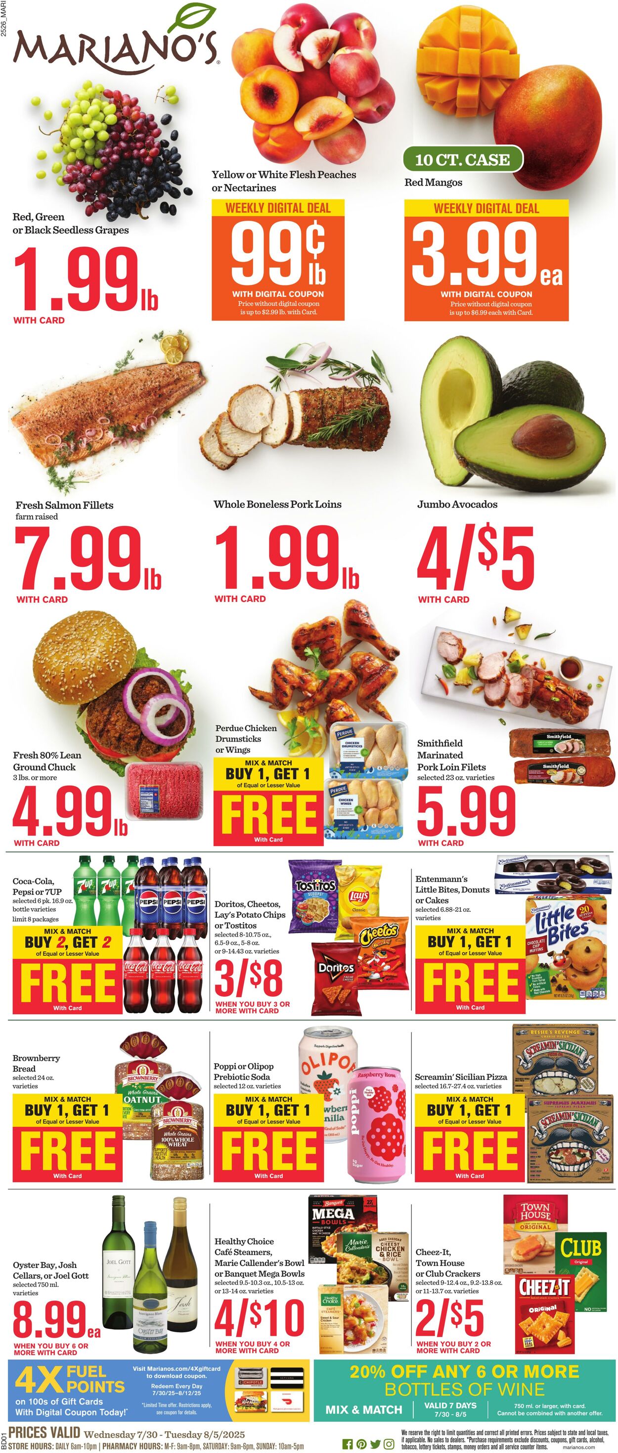 Weekly ad Mariano's 07/30/2025 - 08/05/2025