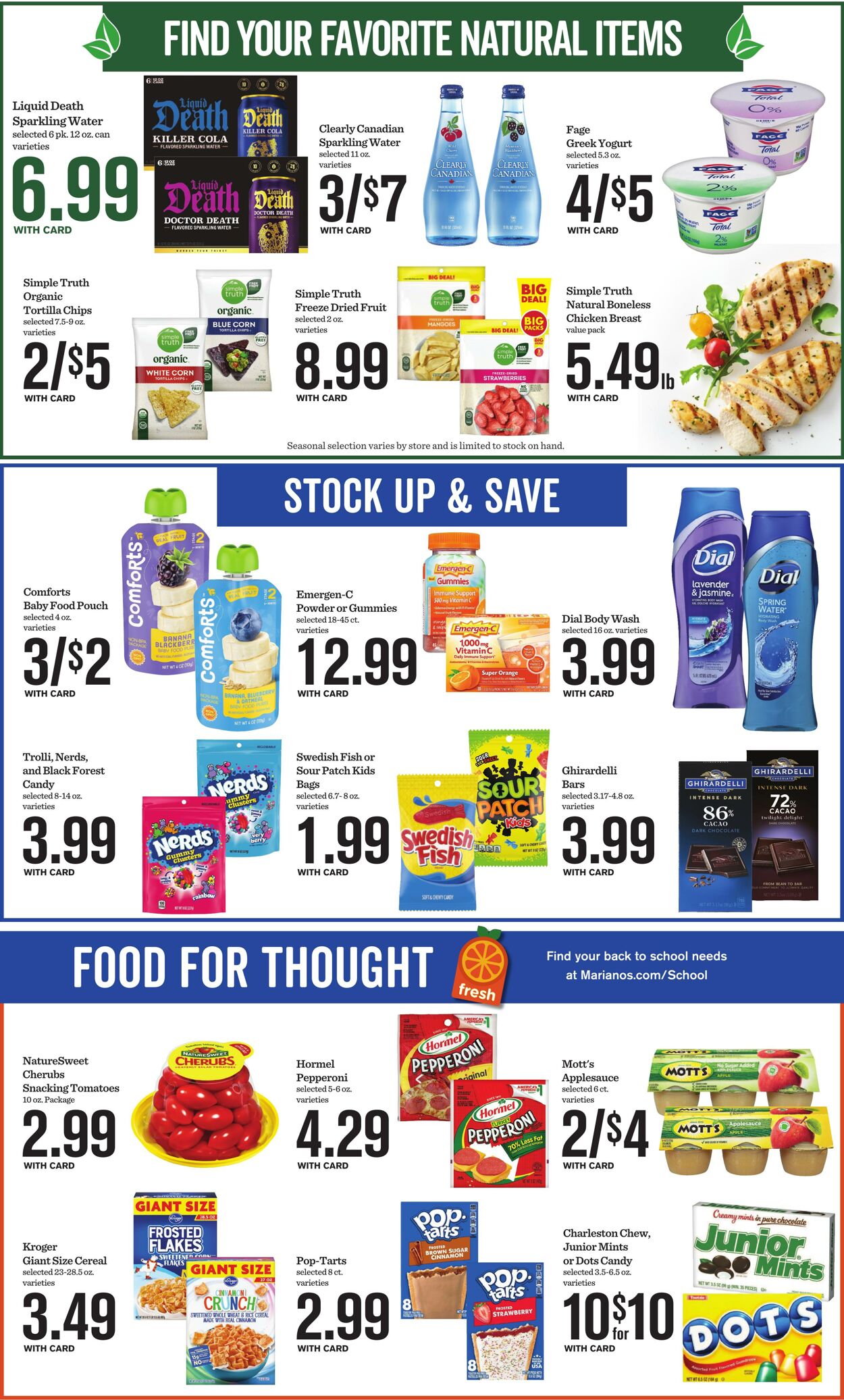 Weekly ad Mariano's 07/30/2025 - 08/05/2025