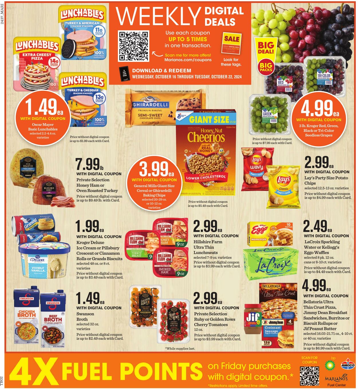 Weekly ad Mariano's 10/16/2024 - 10/22/2024