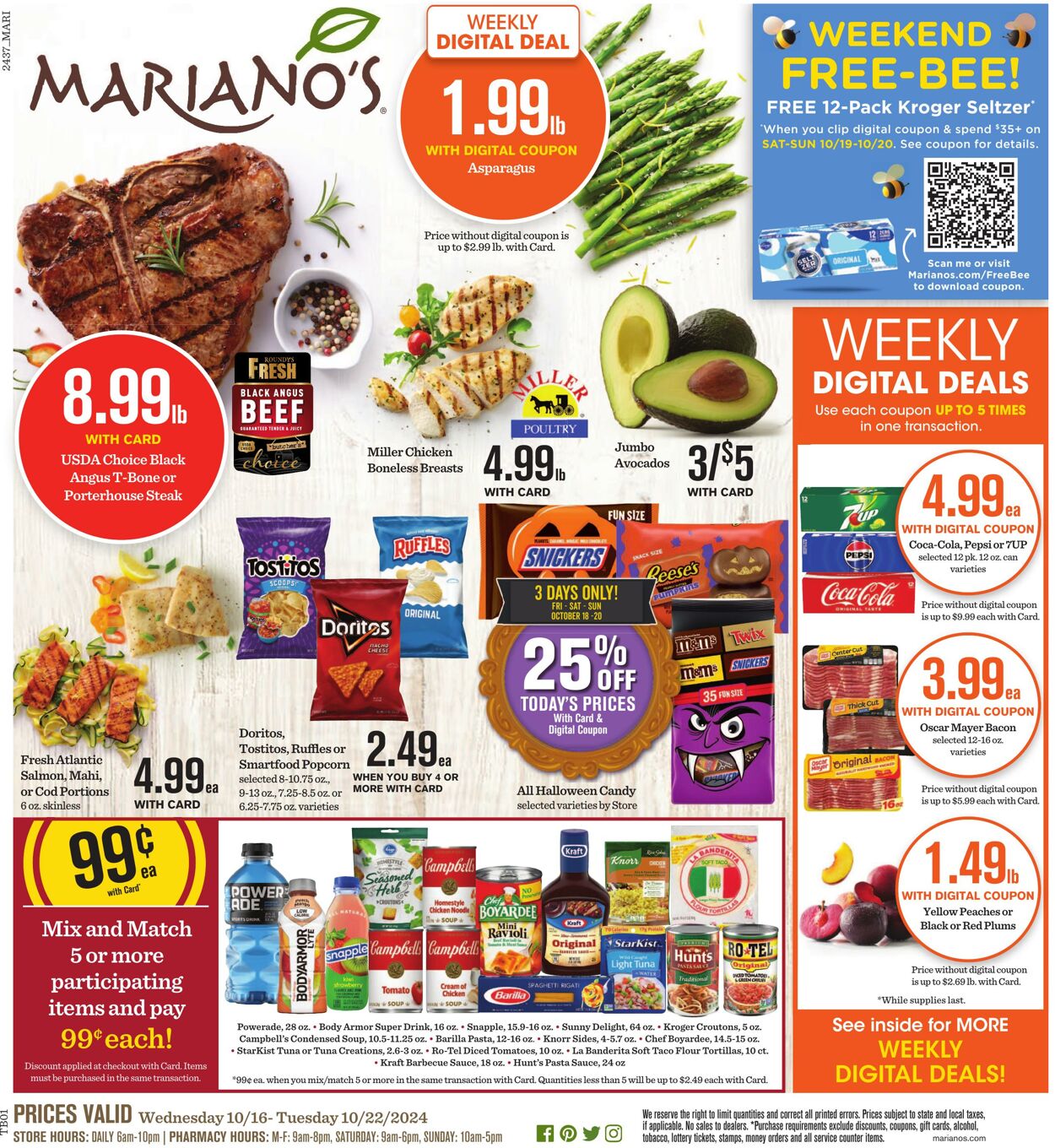 Weekly ad Mariano's 10/16/2024 - 10/22/2024