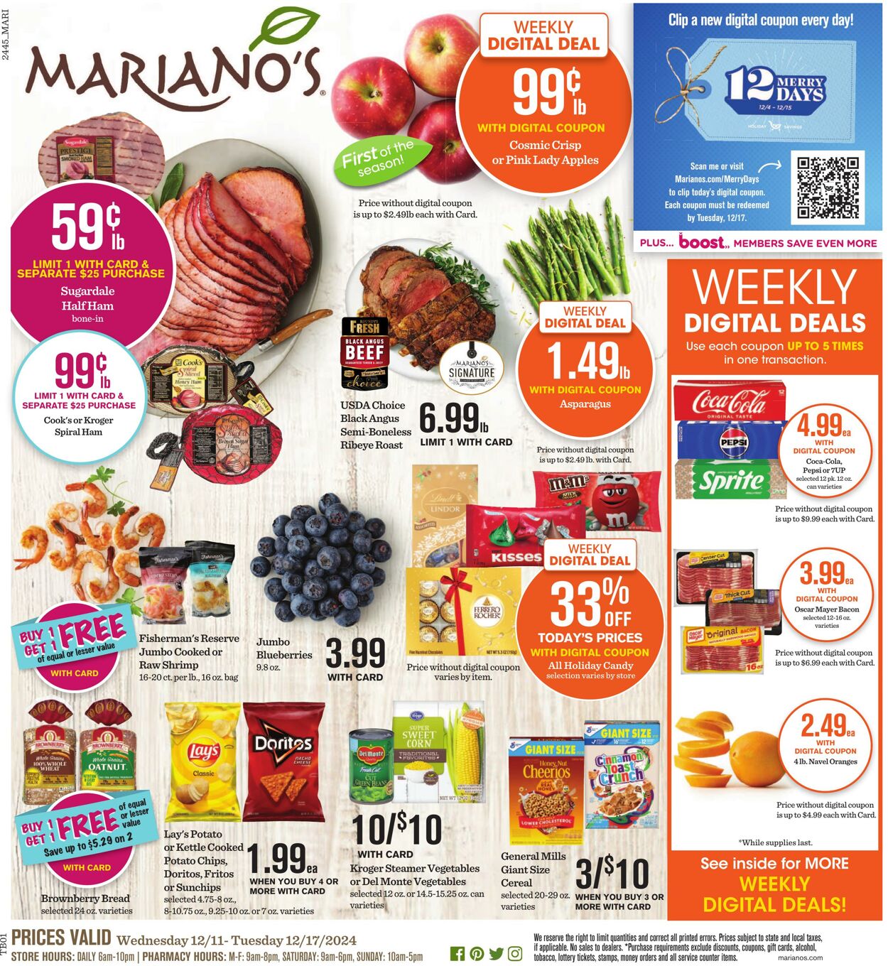 Weekly ad Mariano's 12/11/2024 - 12/17/2024