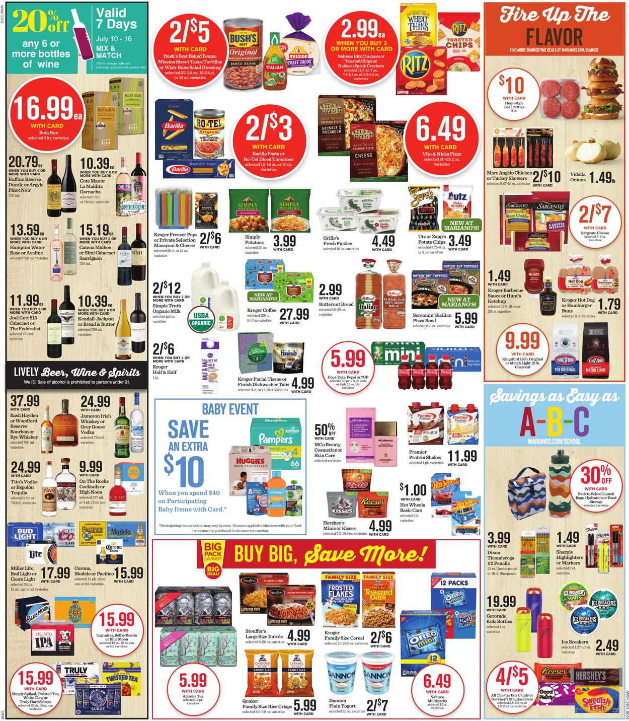 Weekly ad Mariano's 07/10/2024 - 07/16/2024