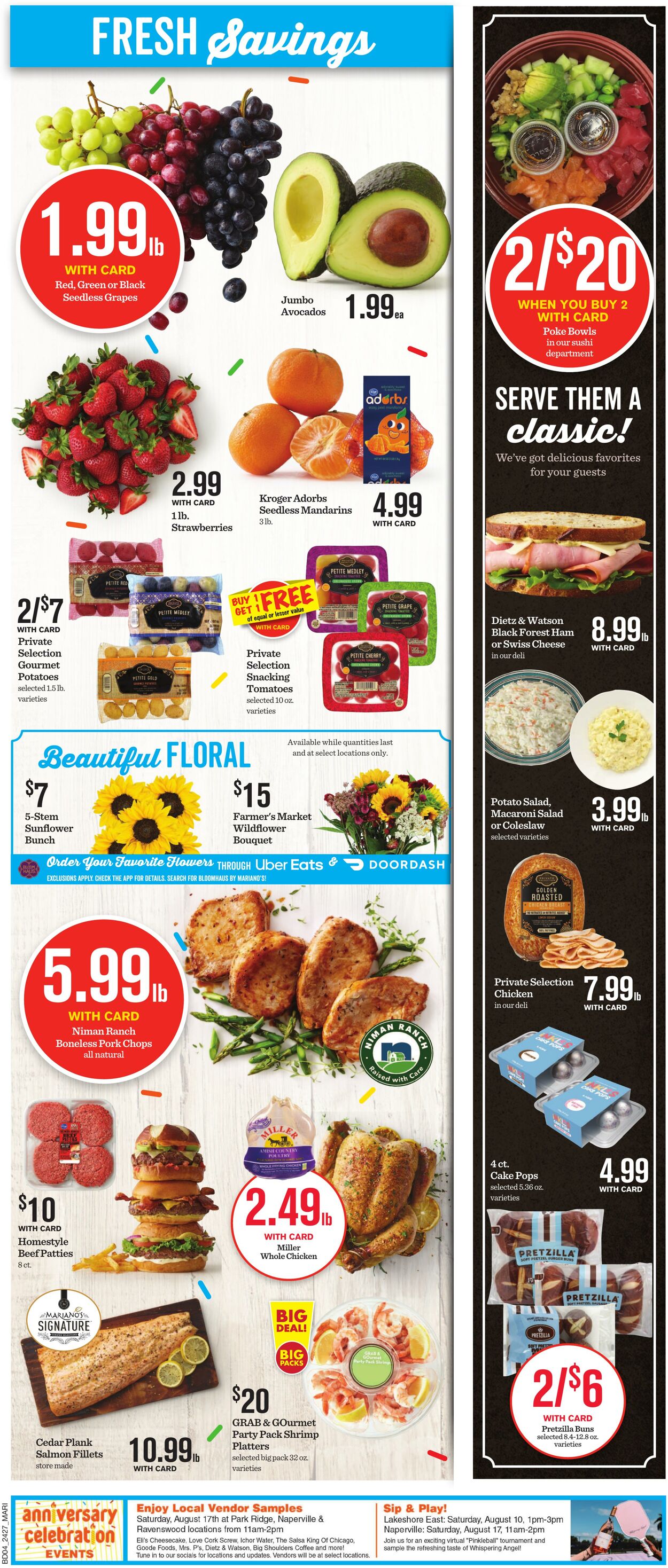 Weekly ad Mariano's 08/07/2024 - 08/13/2024