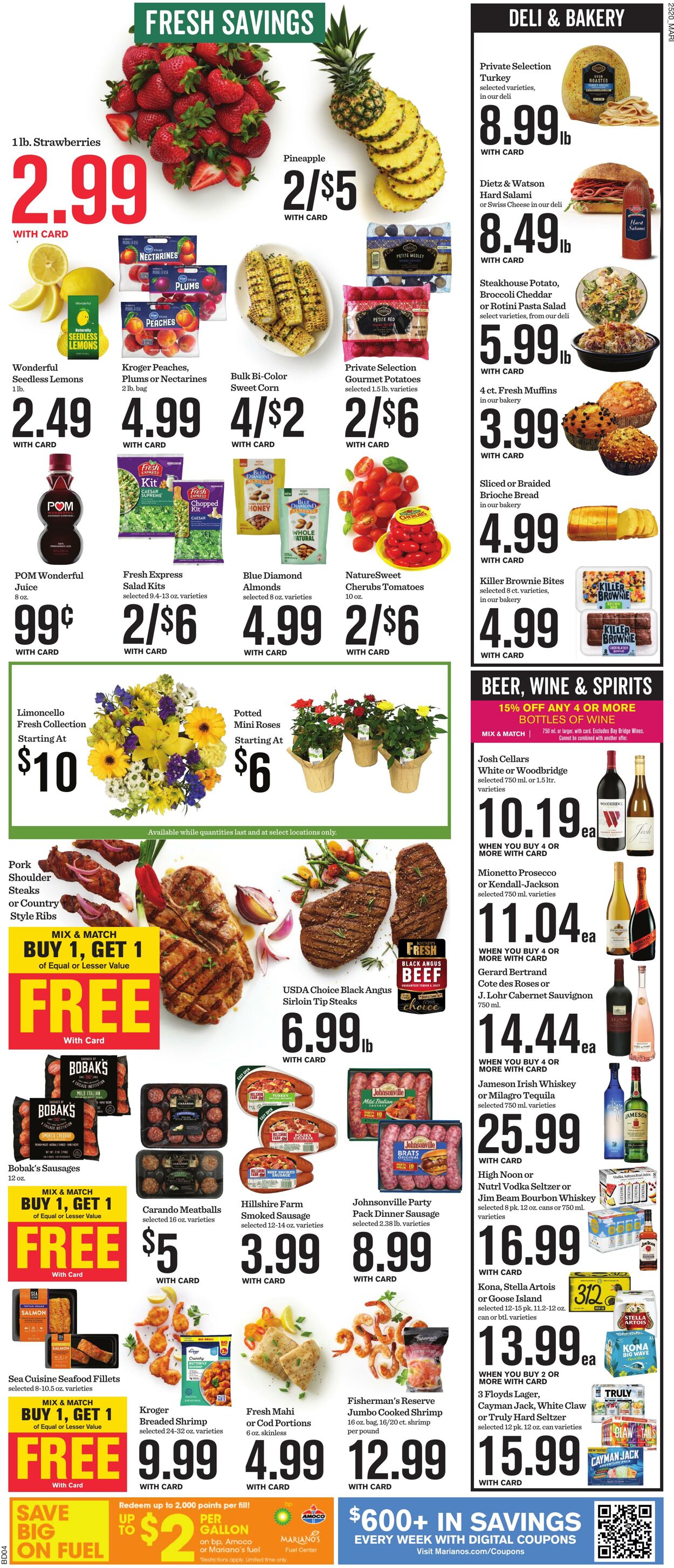 Weekly ad Mariano's 06/18/2025 - 06/24/2025