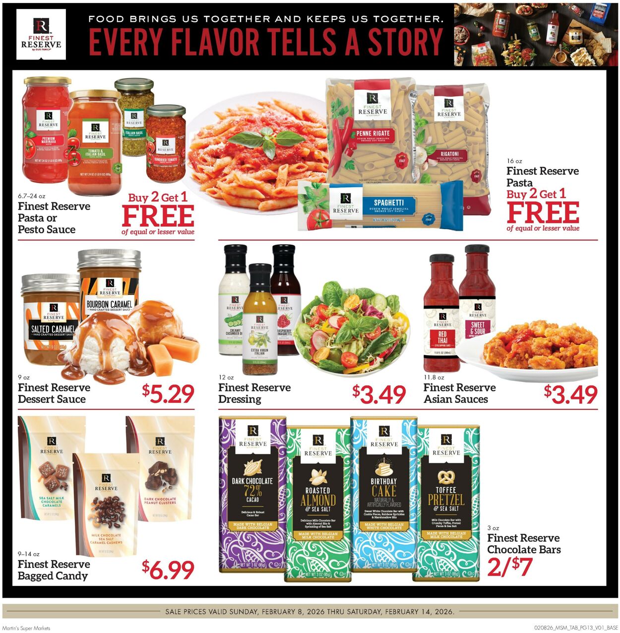 Weekly ad Martin's Supermarkets 02/08/2026 - 02/14/2026