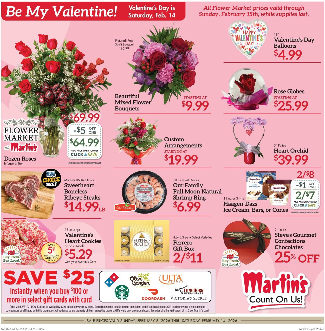 Weekly ad Martin's Supermarkets 02/08/2026 - 02/14/2026