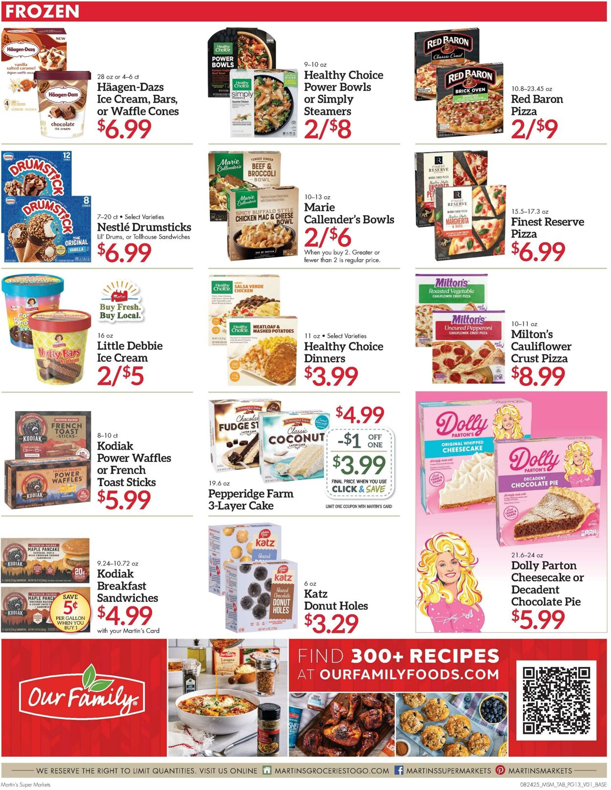 Weekly ad Martin's Supermarkets 08/24/2025 - 08/30/2025