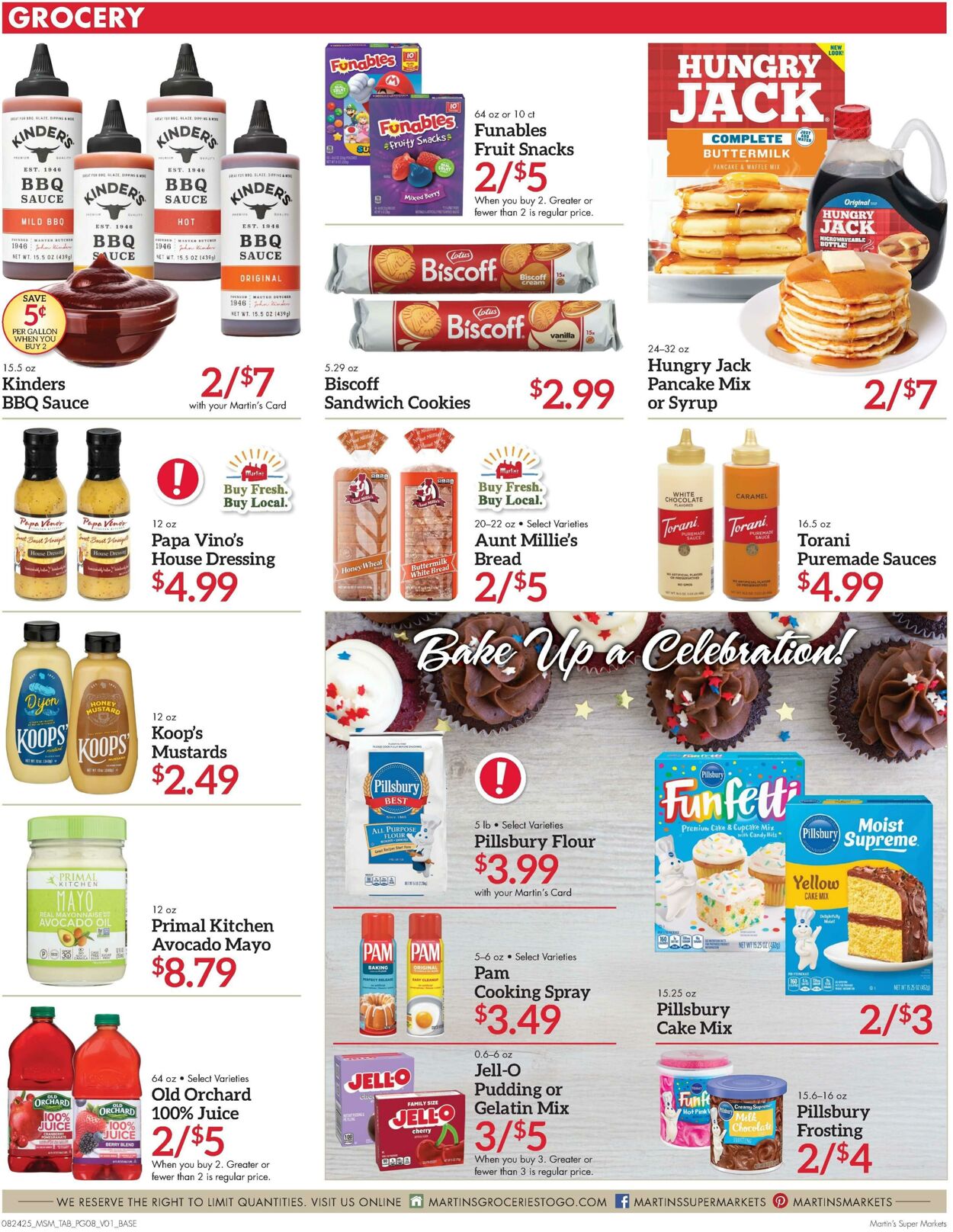 Weekly ad Martin's Supermarkets 08/24/2025 - 08/30/2025