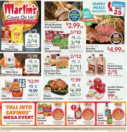 Weekly ad Martin's Supermarkets 09/25/2022-10/01/2022
