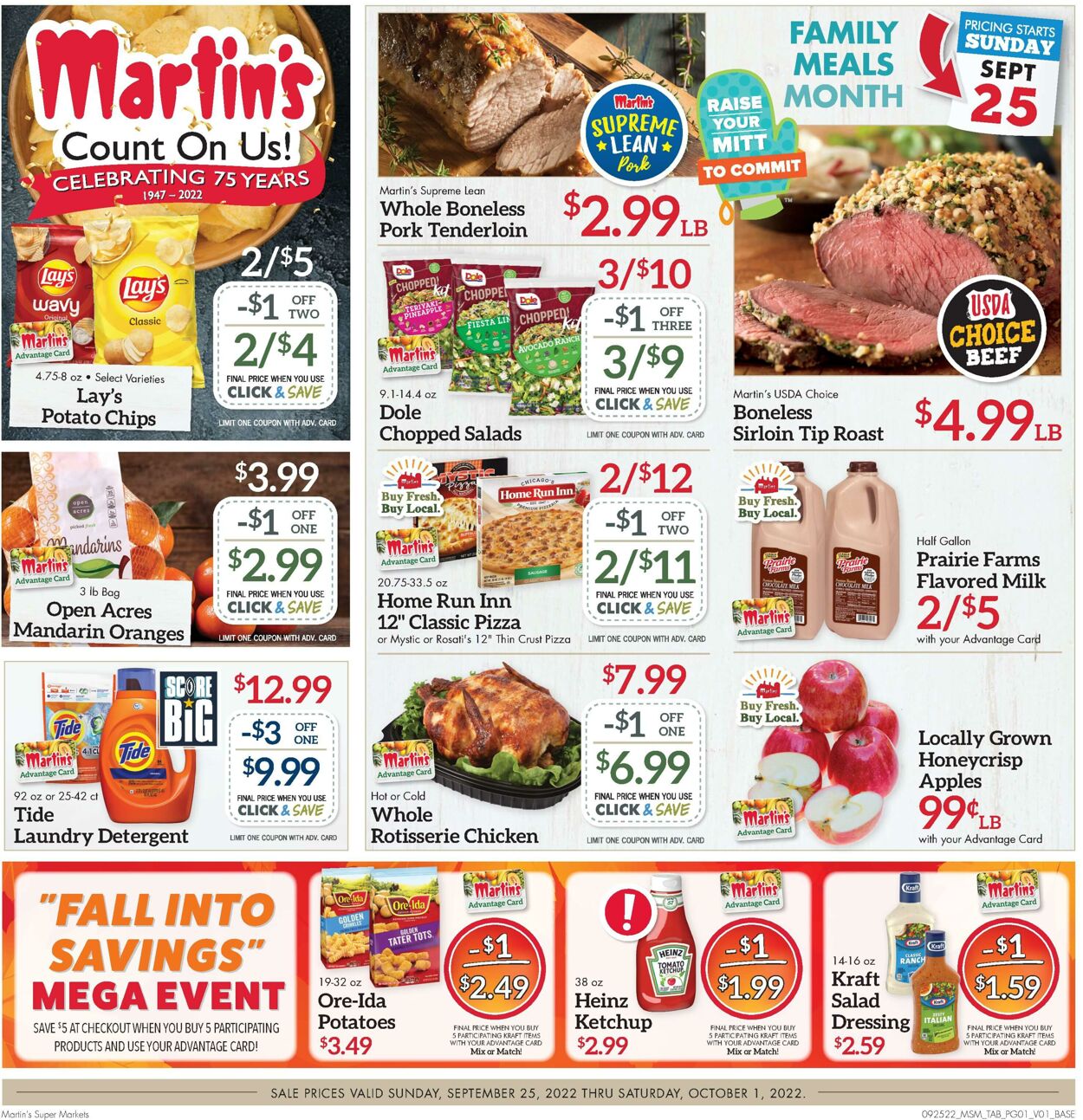 Martin's Supermarkets Promotional weekly ads