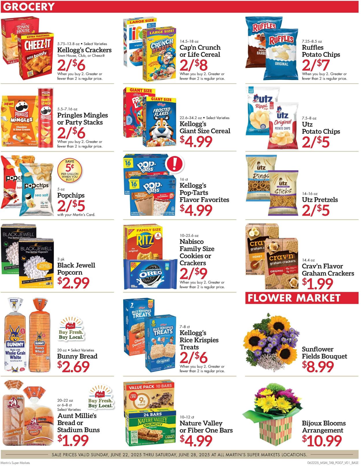Weekly ad Martin's Supermarkets 06/22/2025 - 06/28/2025