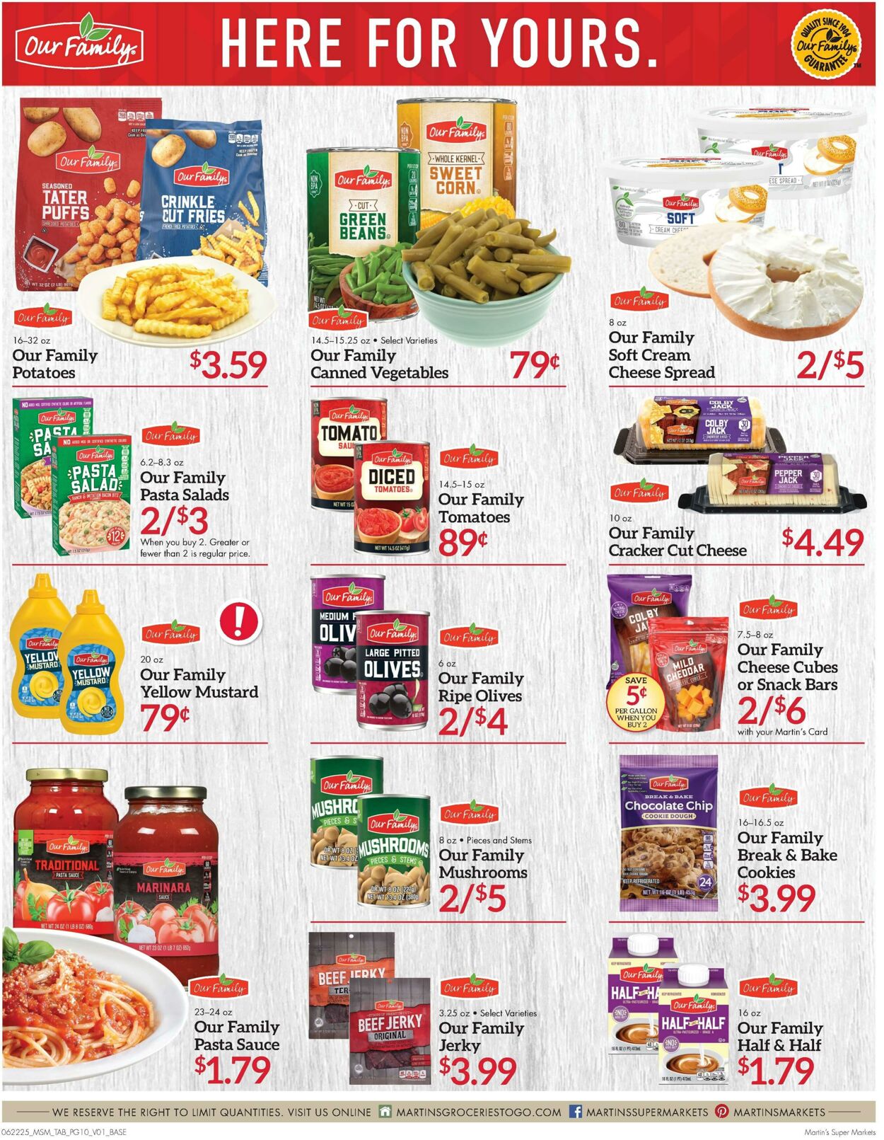 Weekly ad Martin's Supermarkets 06/22/2025 - 06/28/2025
