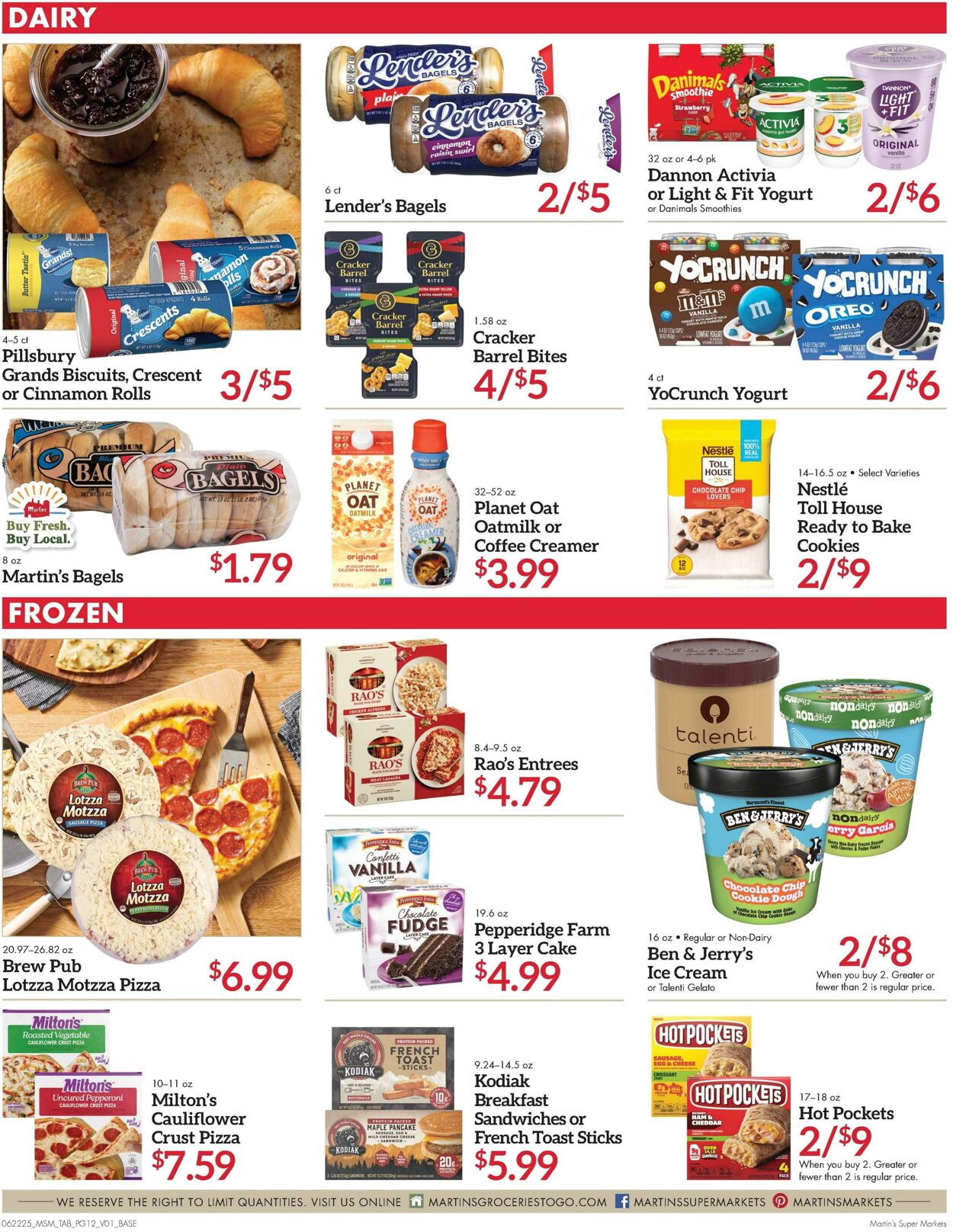 Weekly ad Martin's Supermarkets 06/22/2025 - 06/28/2025