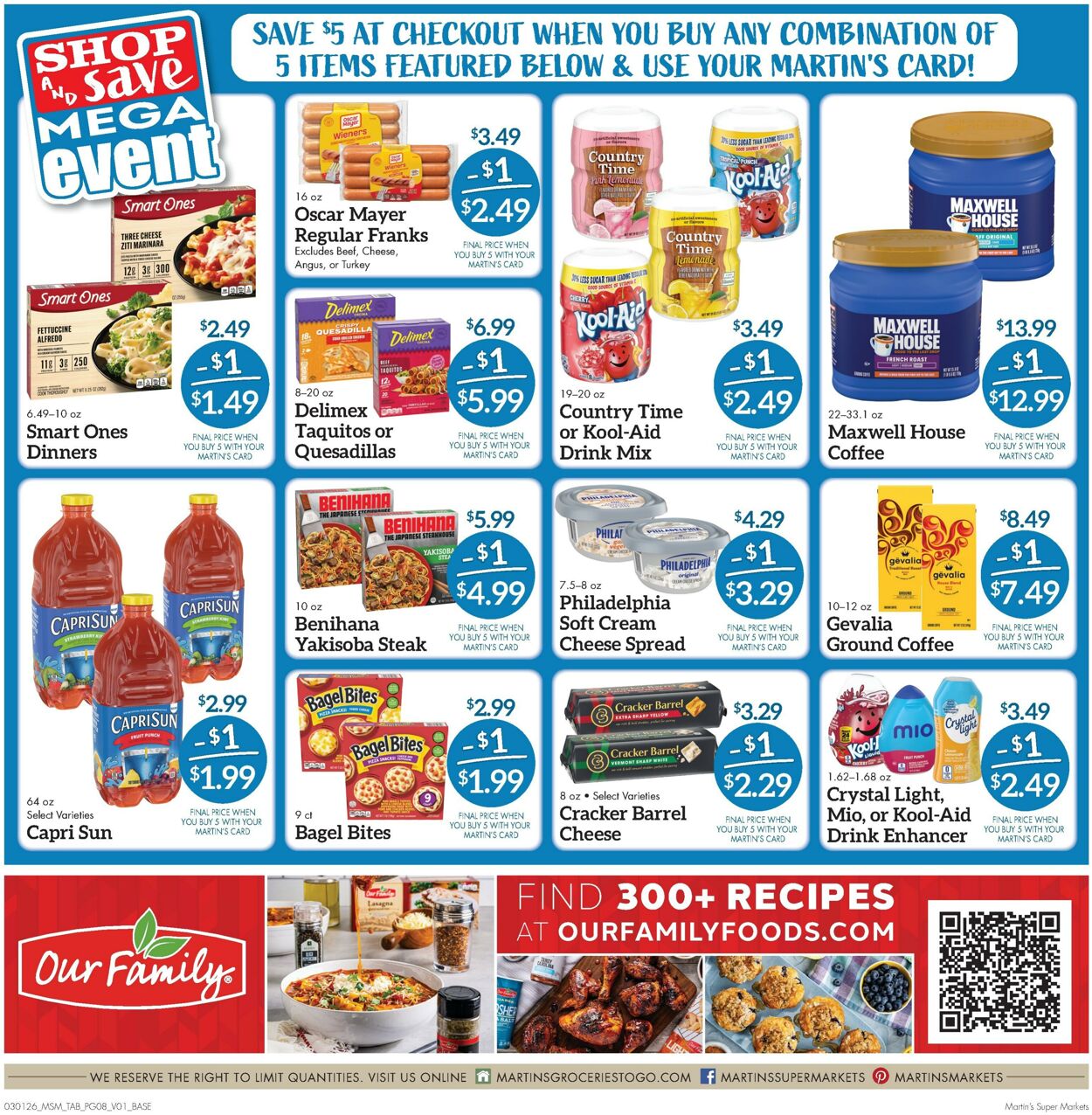 Weekly ad Martin's Supermarkets 03/01/2026 - 03/07/2026