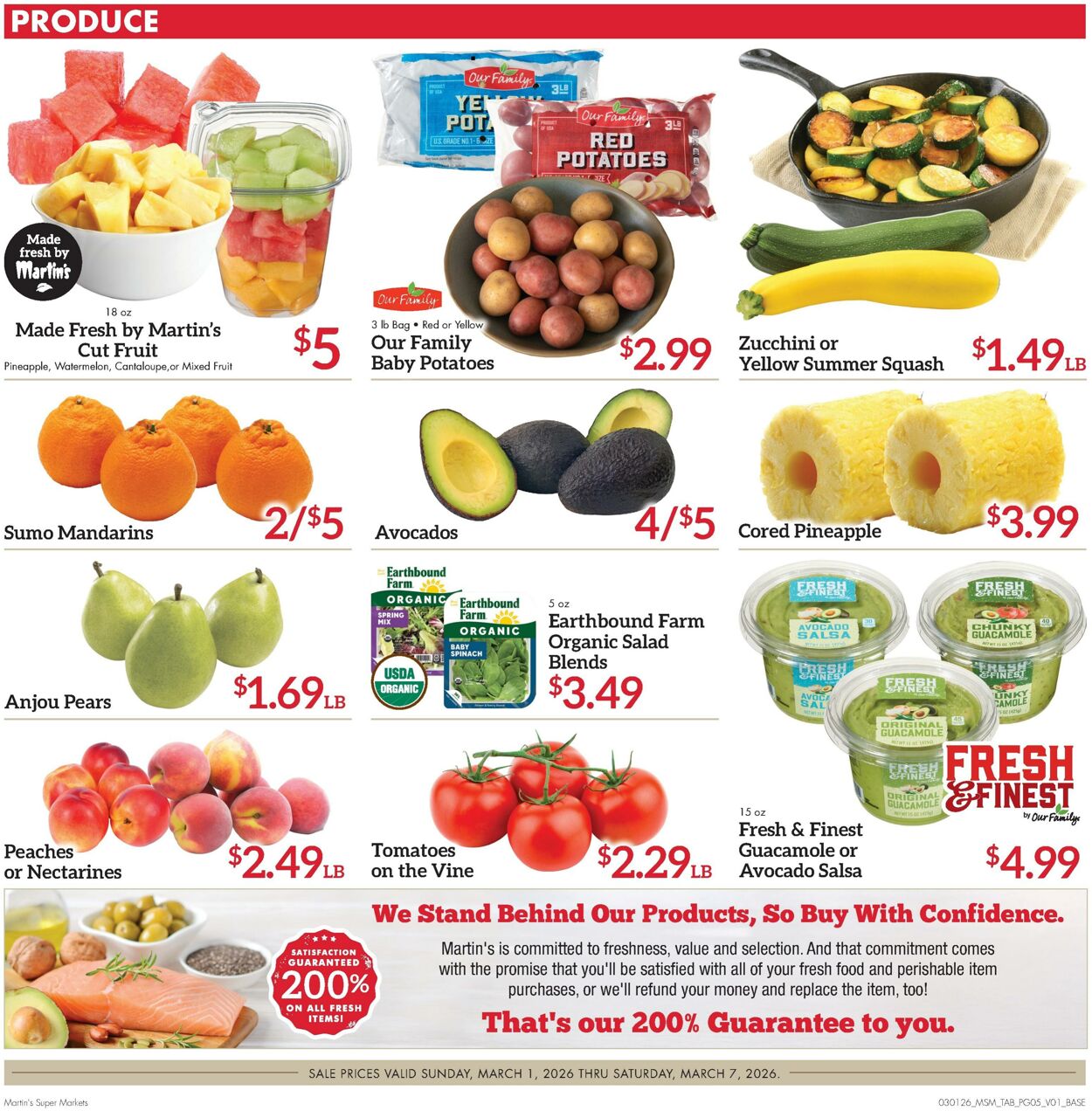 Weekly ad Martin's Supermarkets 03/01/2026 - 03/07/2026