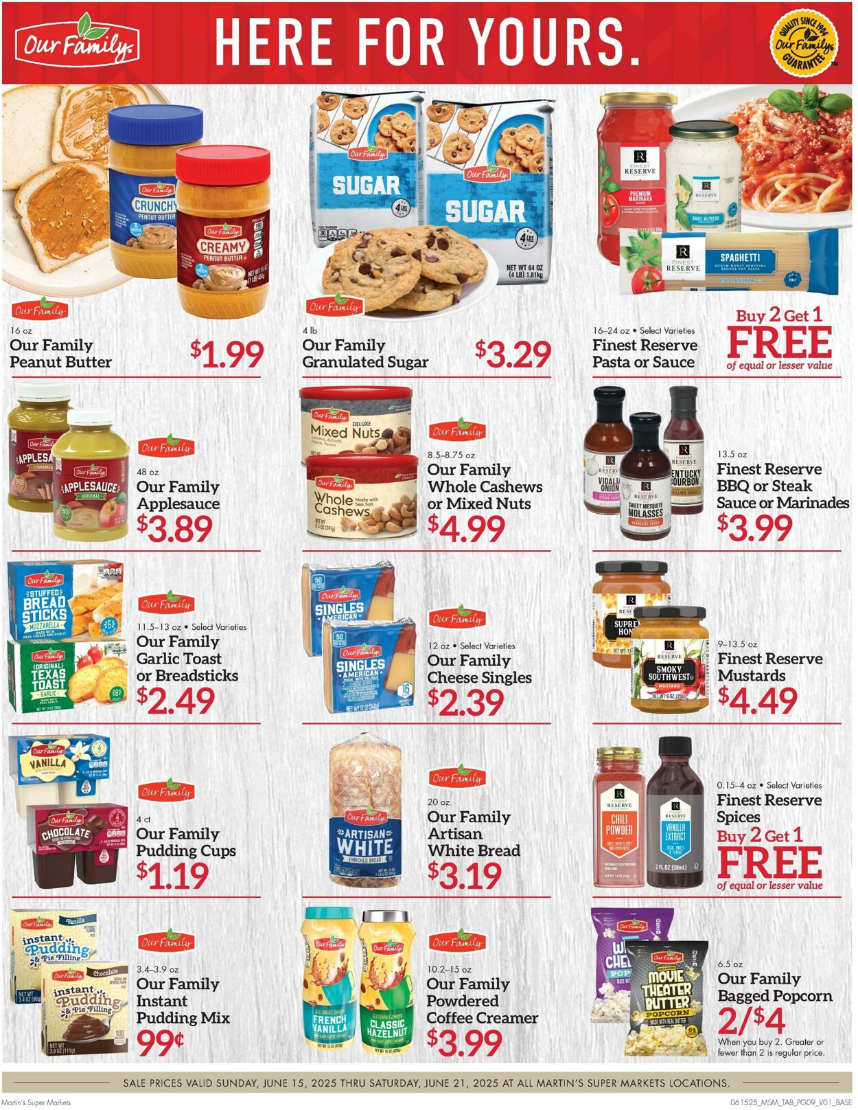 Weekly ad Martin's Supermarkets 06/15/2025 - 06/21/2025