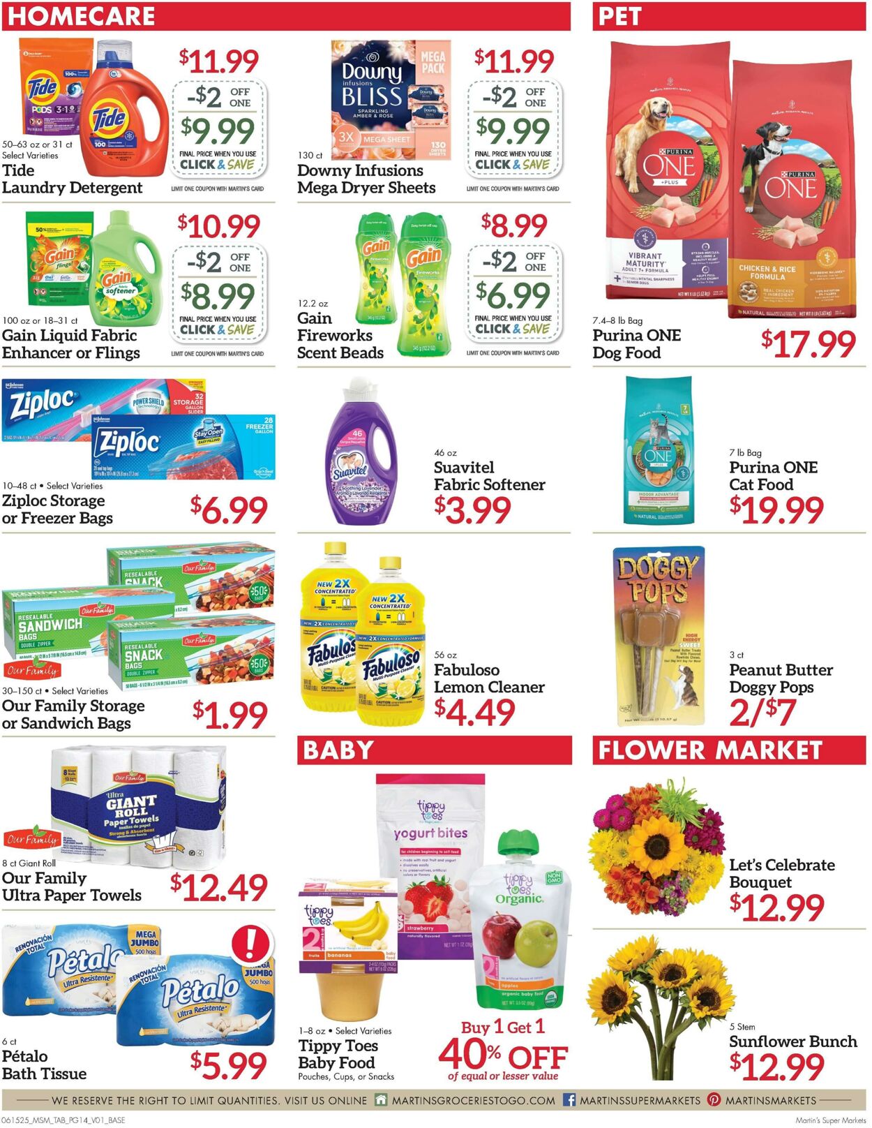 Weekly ad Martin's Supermarkets 06/15/2025 - 06/21/2025