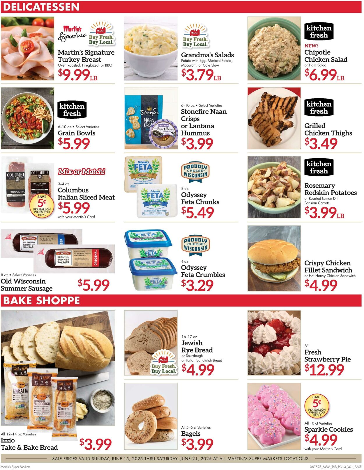 Weekly ad Martin's Supermarkets 06/15/2025 - 06/21/2025
