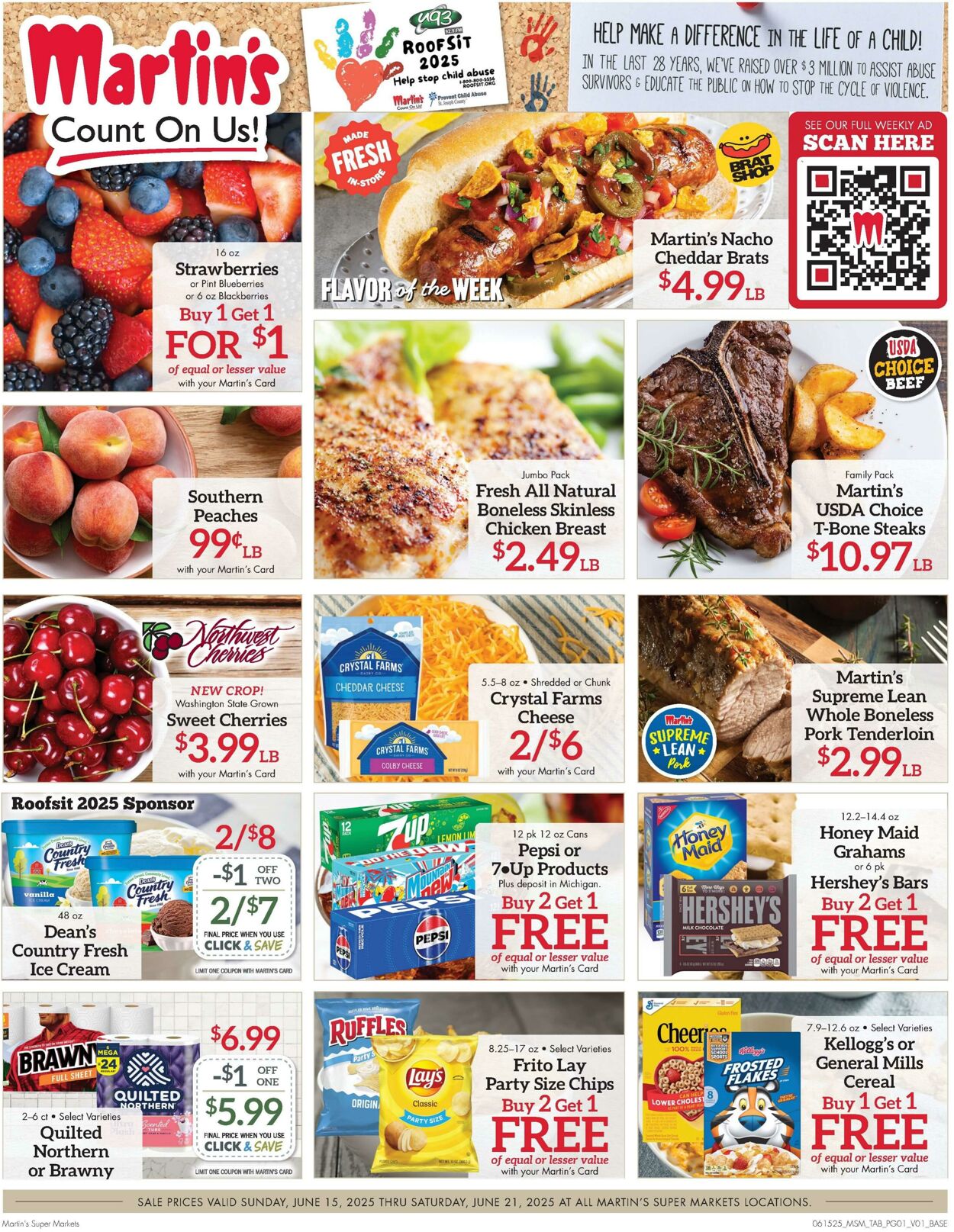 Weekly ad Martin's Supermarkets 06/15/2025 - 06/21/2025