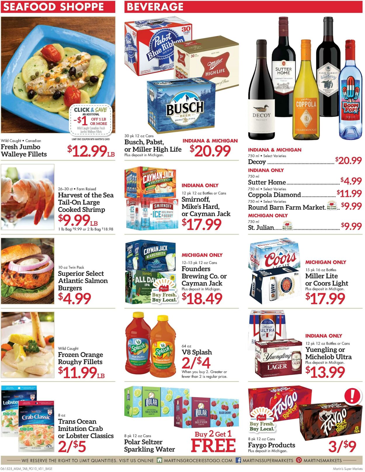 Weekly ad Martin's Supermarkets 06/15/2025 - 06/21/2025