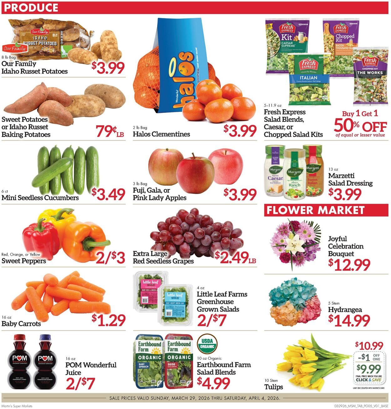 Weekly ad Martin's Supermarkets 03/29/2026 - 04/04/2026