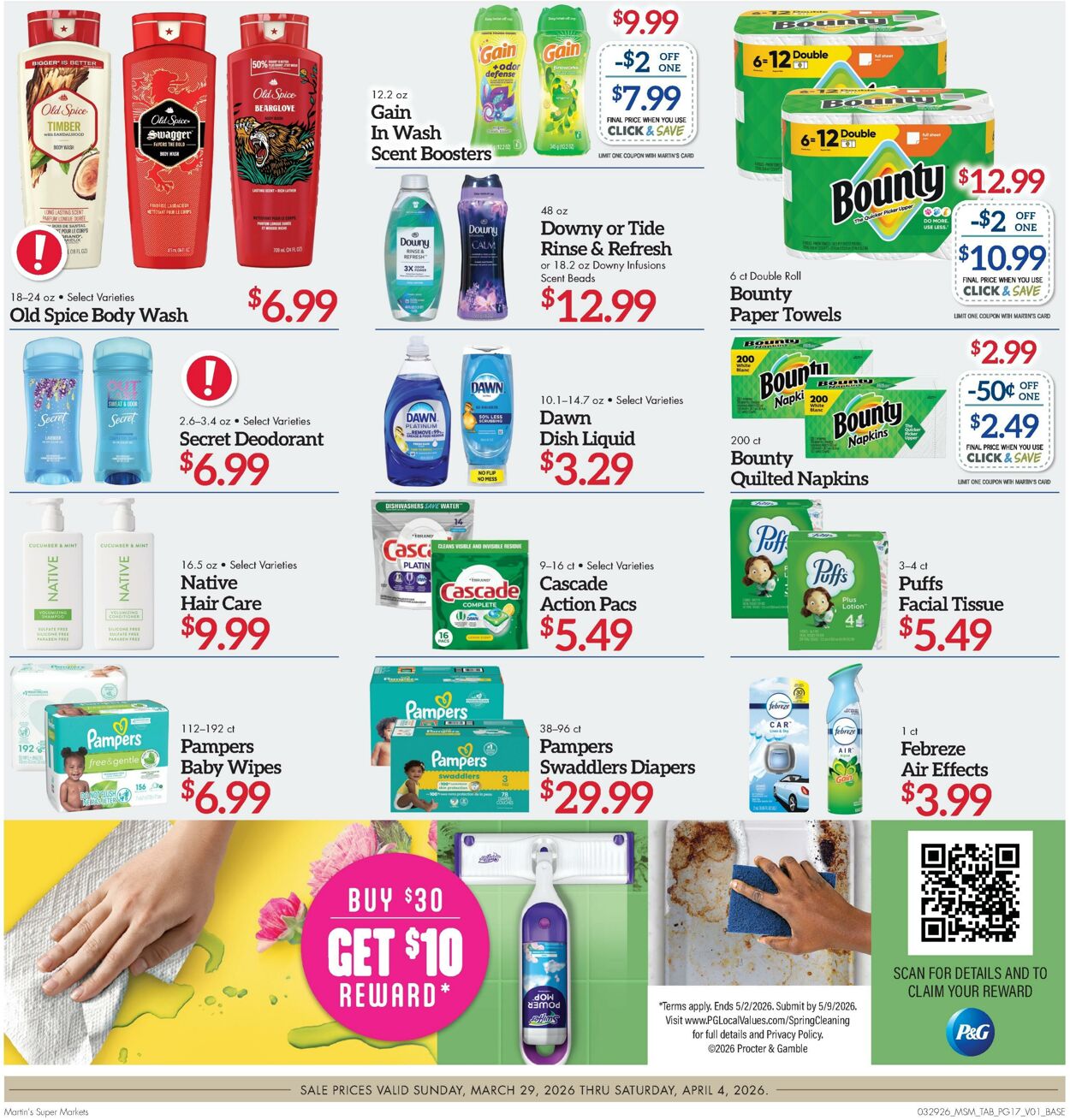 Weekly ad Martin's Supermarkets 03/29/2026 - 04/04/2026