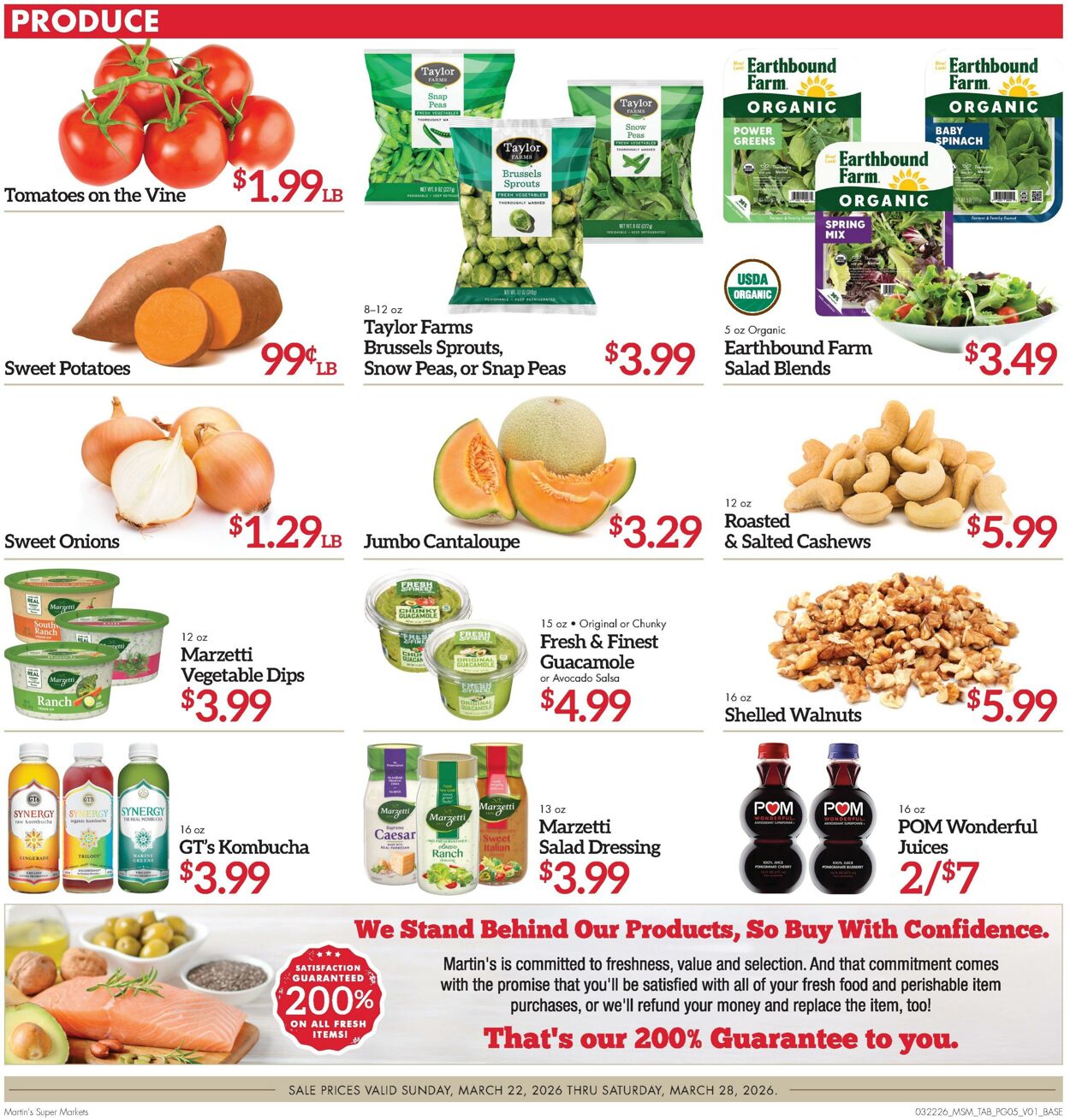 Weekly ad Martin's Supermarkets 03/22/2026 - 03/28/2026