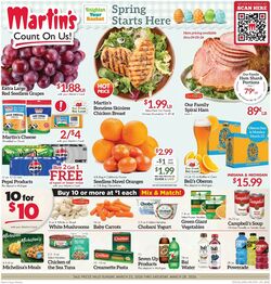 Weekly ad Martin's Supermarkets 03/22/2026 - 03/28/2026