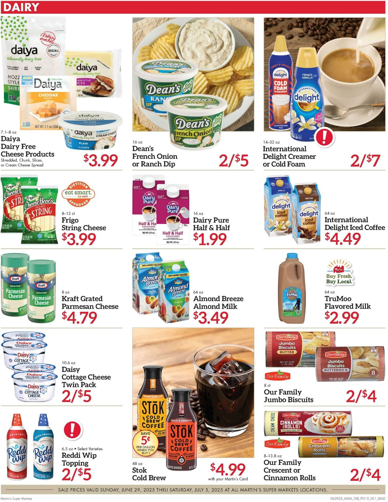 Weekly ad Martin's Supermarkets 06/29/2025 - 07/05/2025