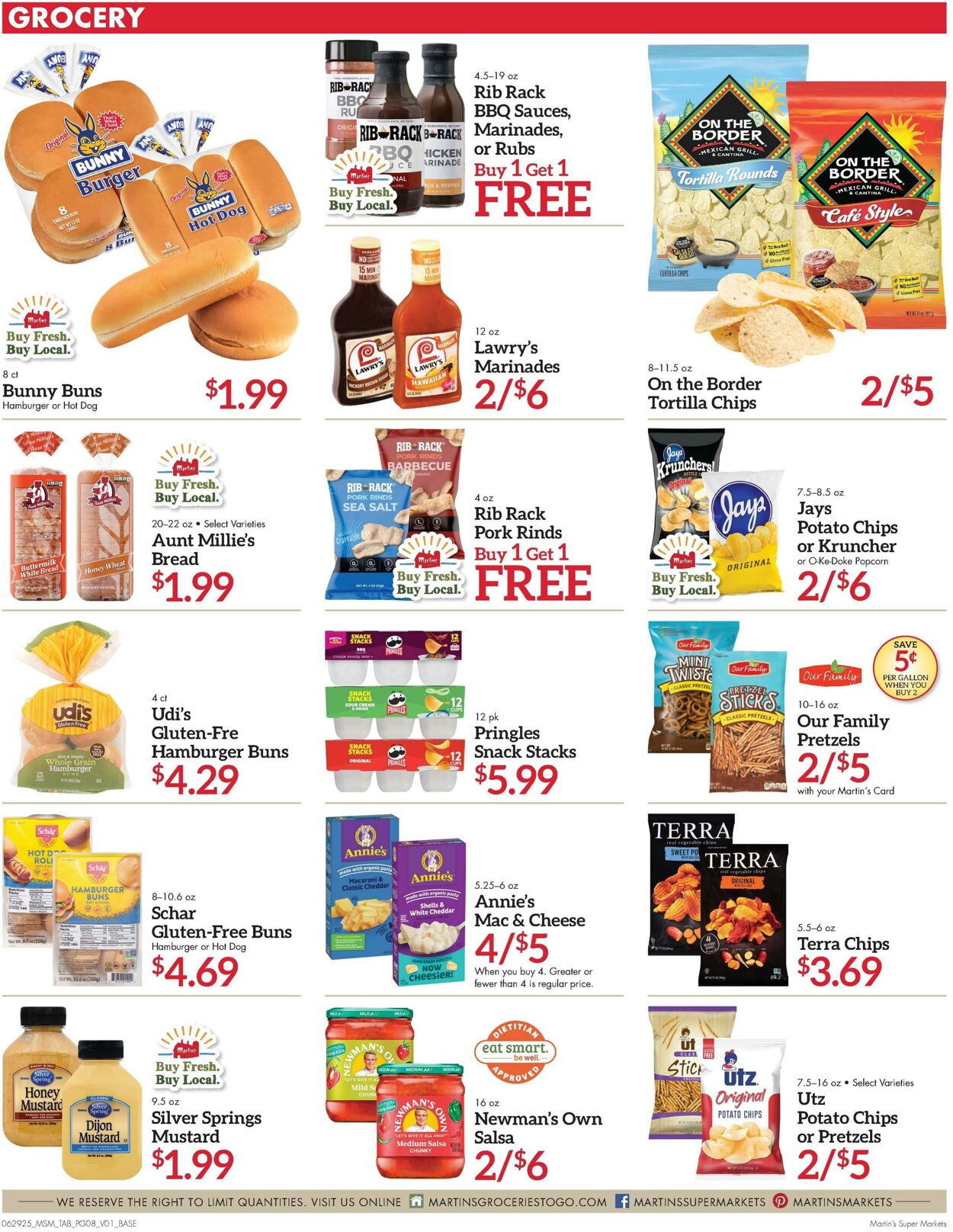Weekly ad Martin's Supermarkets 06/29/2025 - 07/05/2025