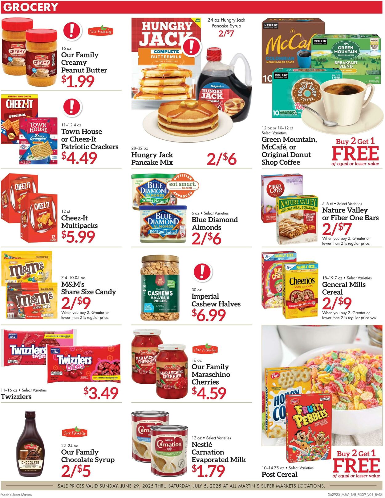 Weekly ad Martin's Supermarkets 06/29/2025 - 07/05/2025