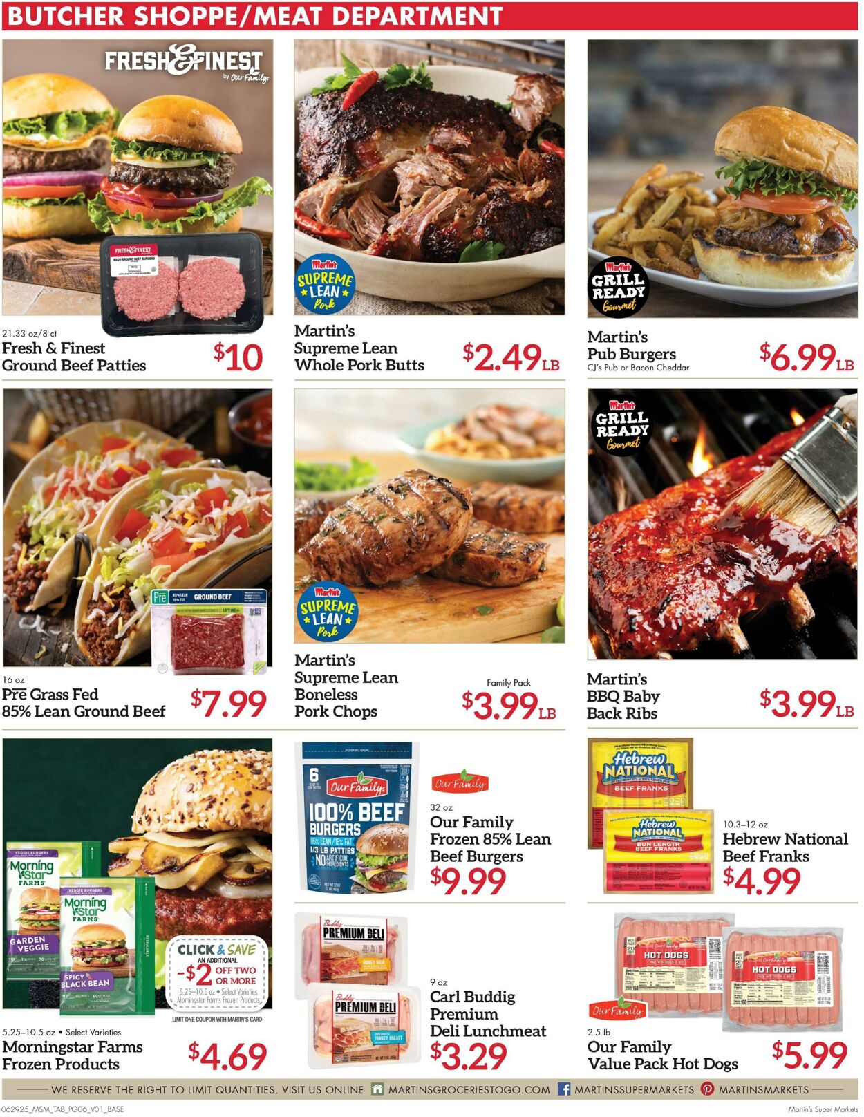 Weekly ad Martin's Supermarkets 06/29/2025 - 07/05/2025